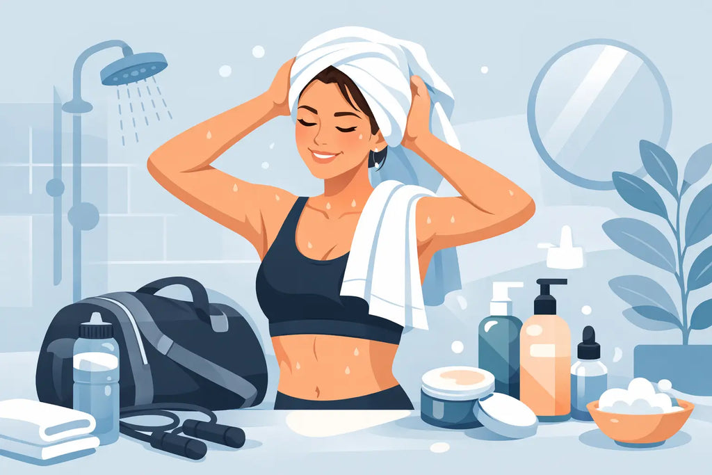 Skincare After Gym Workout in 10 Minutes