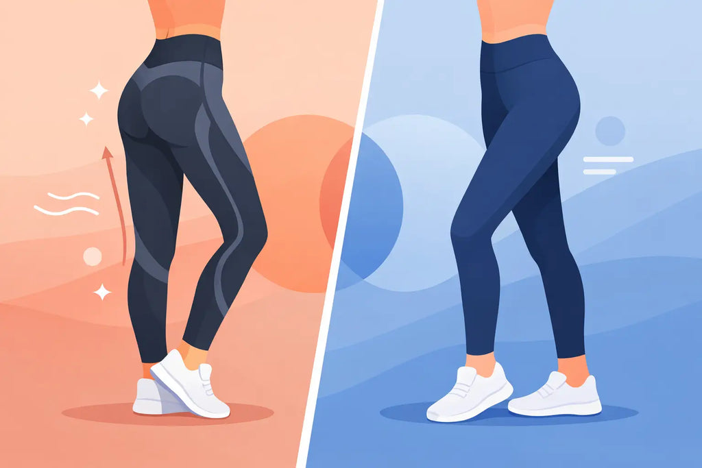 Contour Leggings Versus Regular Leggings