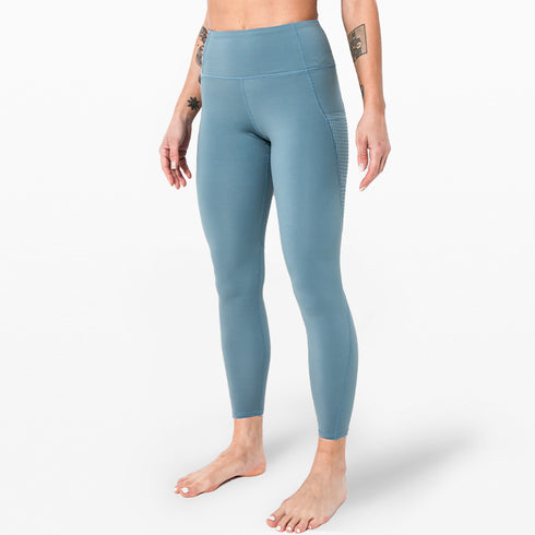 the keeper contour legging with pockets BLUE