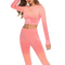 The Keeper Graduated Colour Legging & Long Sleeve Top SET Peach