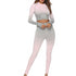 The Keeper Graduated Colour Legging & Long Sleeve Top SET PINK/GREY