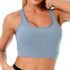The Keeper Contour Criss Cross Back Crop BLUE
