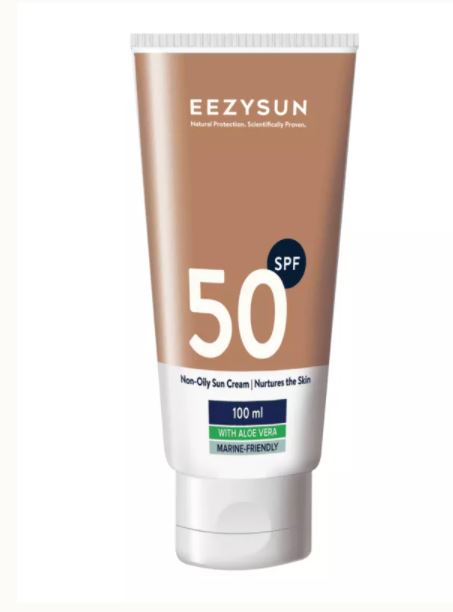 EEZYSUN NATURAL MINERAL BROAD SPECTRUM SPF50 SUNCREAM 100ML