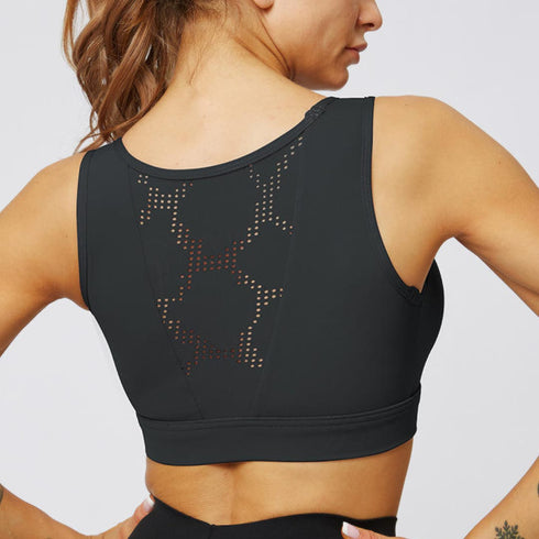 The Keeper Contour Detailed v Insert Crop Black