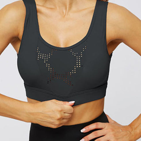 The Keeper Contour Detailed v Insert Crop Black