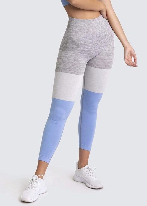 طقم ذا كيبر بنطال ضيق وبنطال قصير كامل الطول، لون أزرق